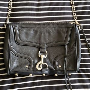 Rebecca Minkoff (black chain crossbody)